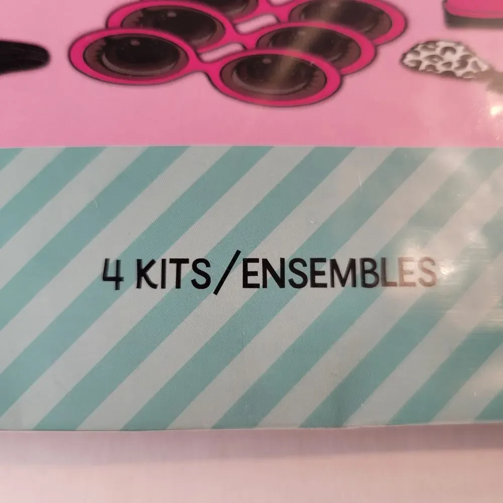 LOL Surprise Craft Kits Set of 8 Girl Party Favor DIY Dress Up Cardboard